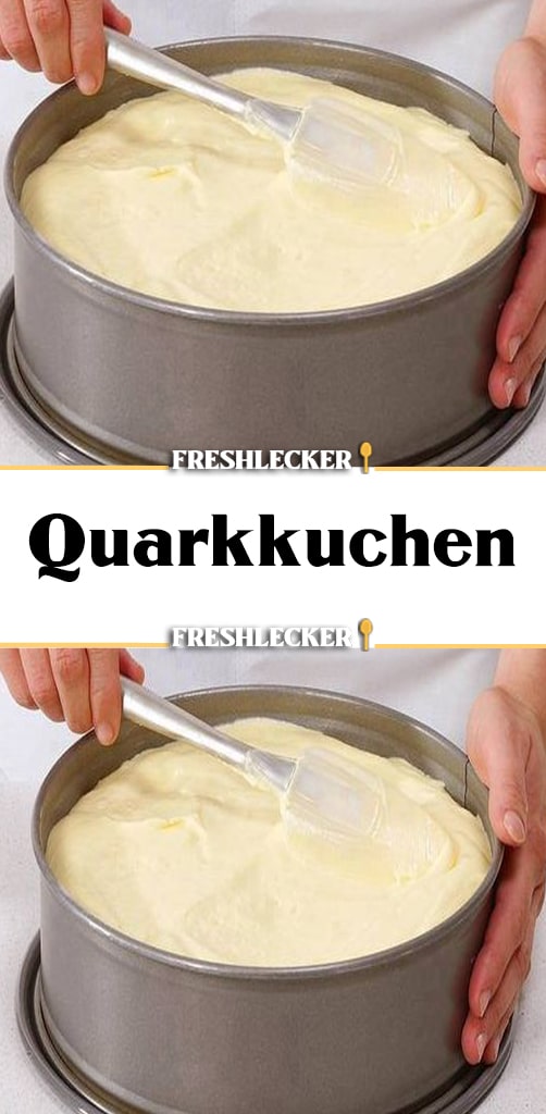 Quarkkuchen - Fresh Lecker