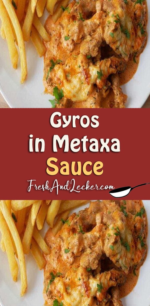 Gyros in Metaxa Sauce - Fresh Lecker