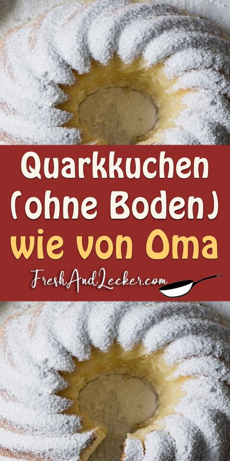 Quarkkuchen (ohne Boden) wie von Oma - Fresh Lecker