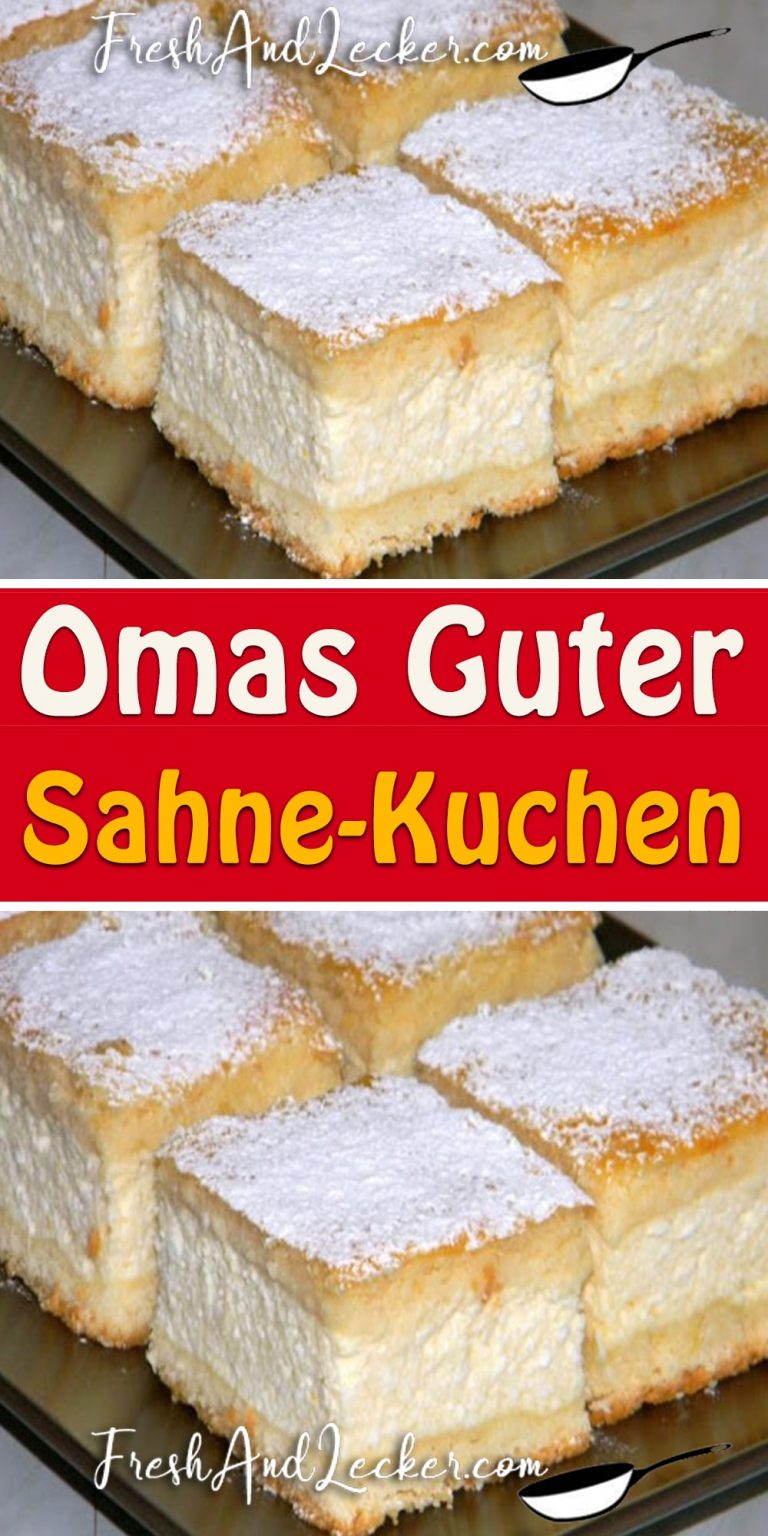 Omas guter Sahne-Kuchen - Fresh Lecker