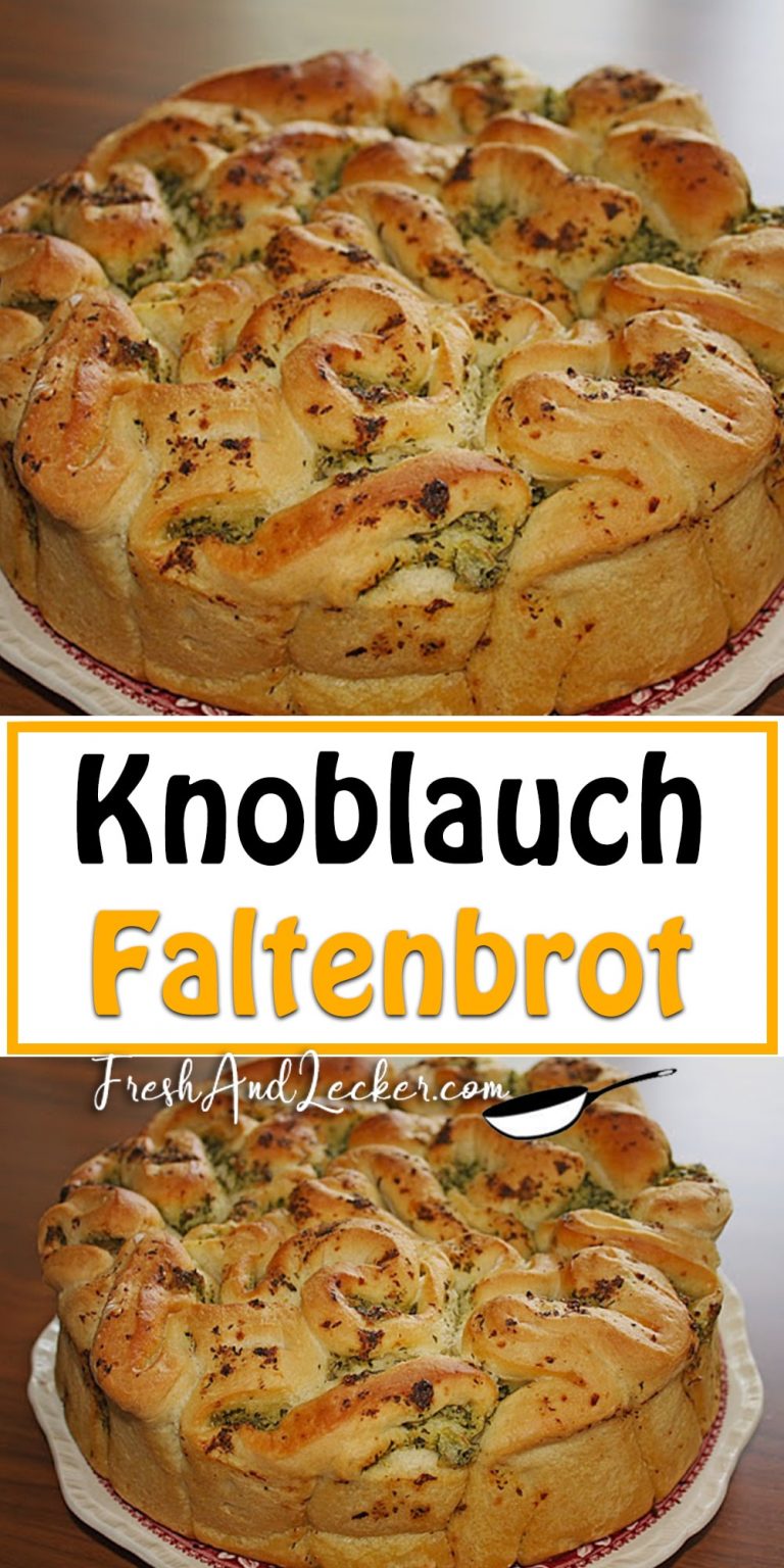 Knoblauch Faltenbrot - Fresh Lecker