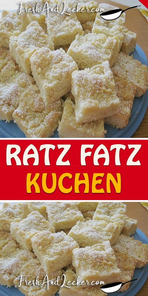 RATZ FATZ KUCHEN Fresh Lecker