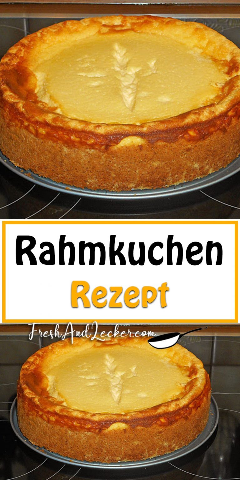 Rahmkuchen - Fresh Lecker