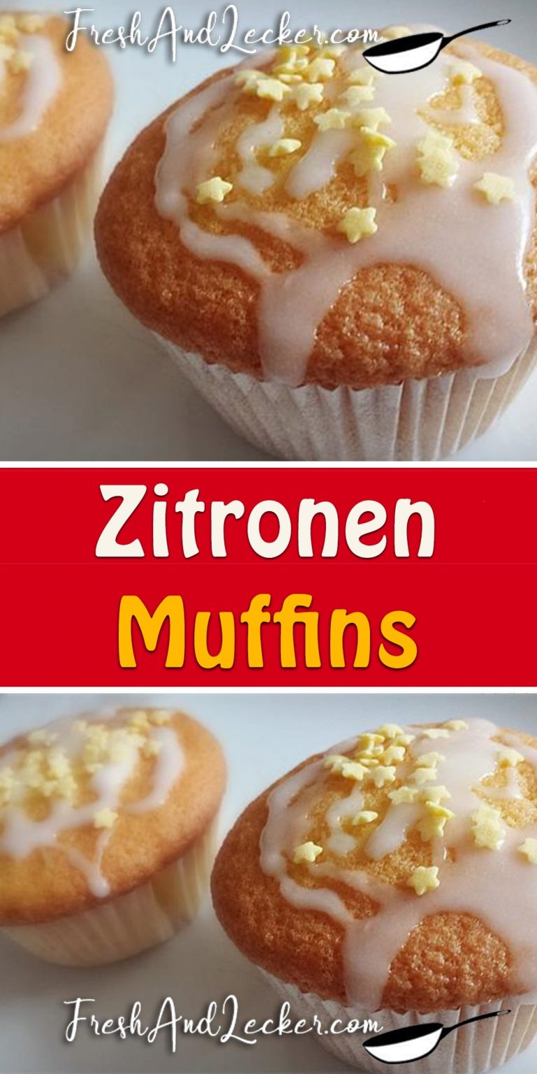 Zitronen - Muffins - Fresh Lecker