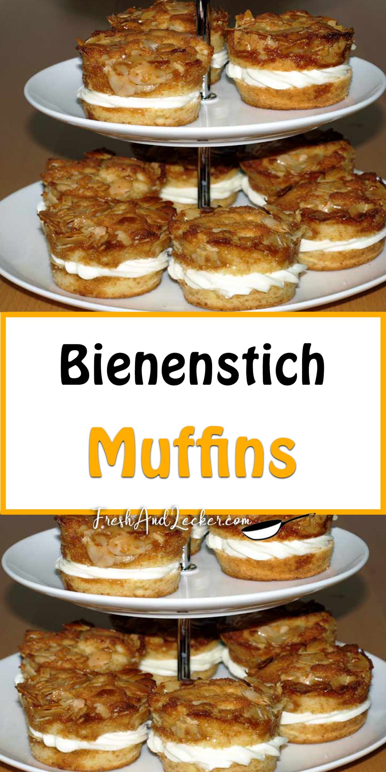 Bienenstich-Muffins - Fresh Lecker