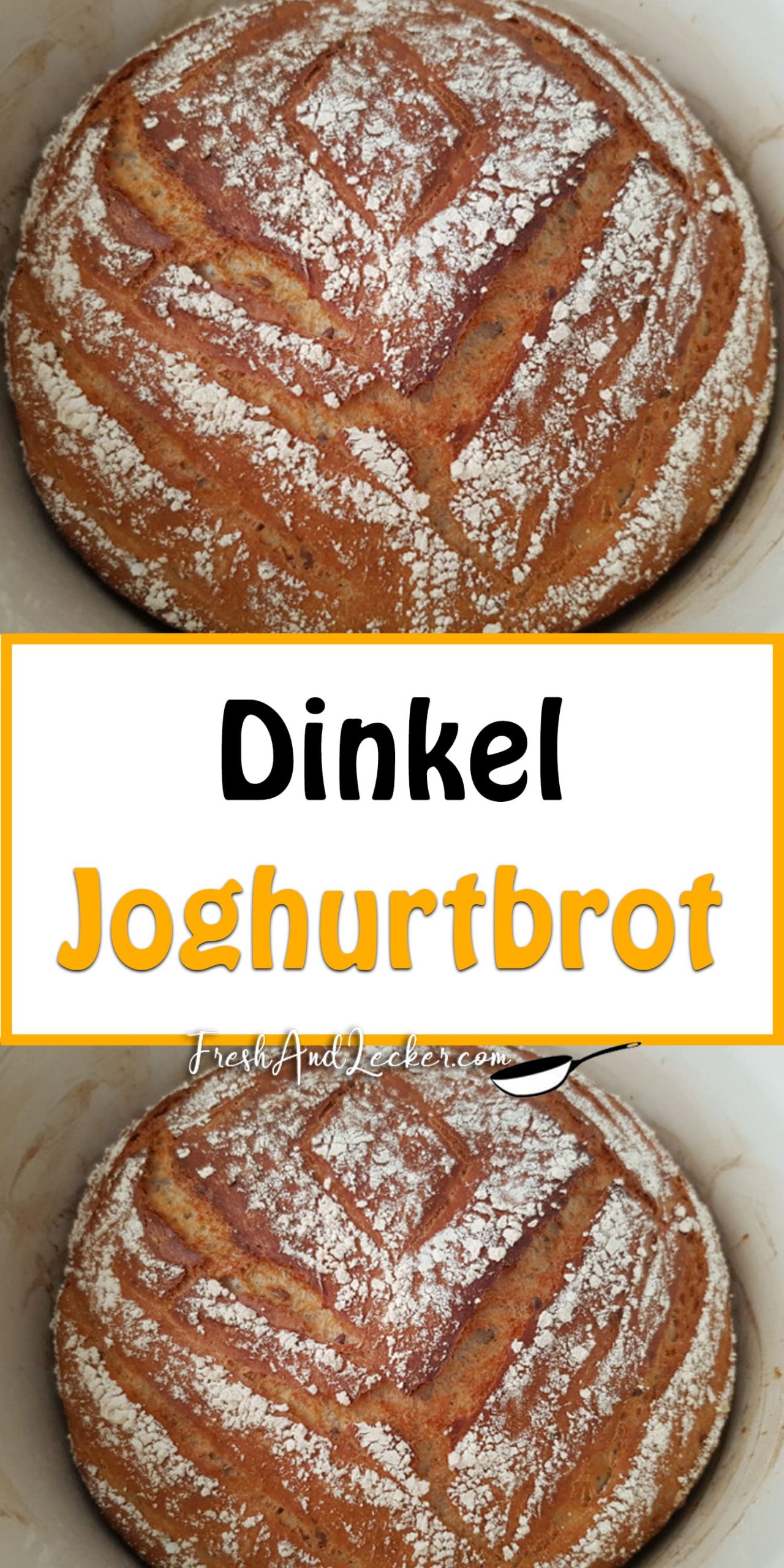 Dinkel-Joghurtbrot - Fresh Lecker