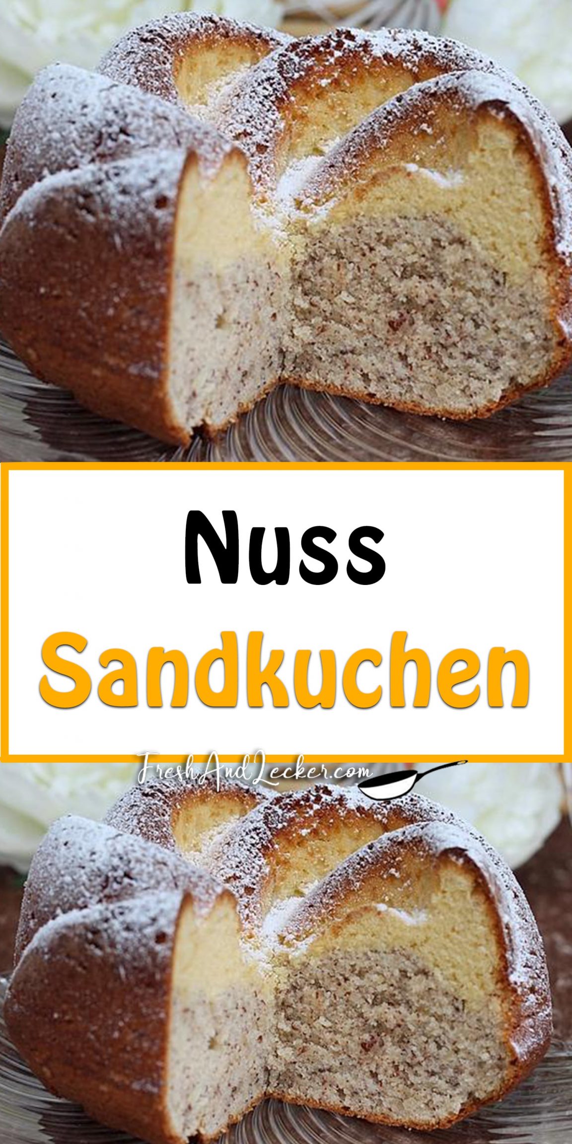 Nuss-Sandkuchen Rezept - Fresh Lecker