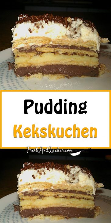 Pudding Kekskuchen - Fresh Lecker