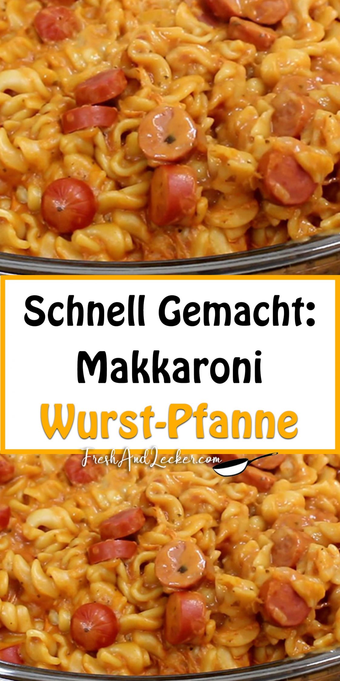 Schnell gemacht: Makkaroni-Wurst-Pfanne - Fresh Lecker Schnell gemacht: Makkaroni-Wurst-Pfanne - Fresh Lecker