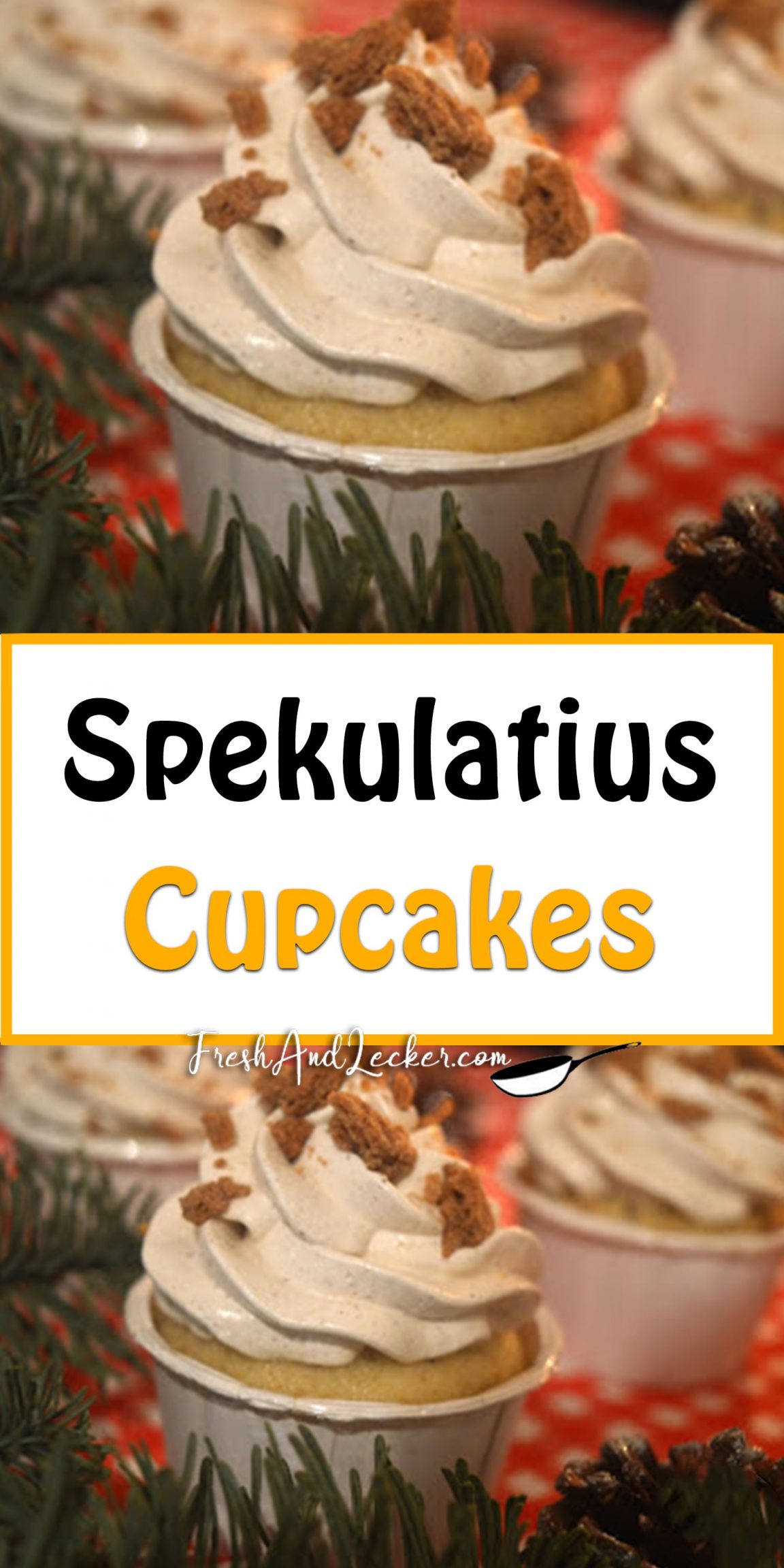 Spekulatius Cupcakes - Fresh Lecker