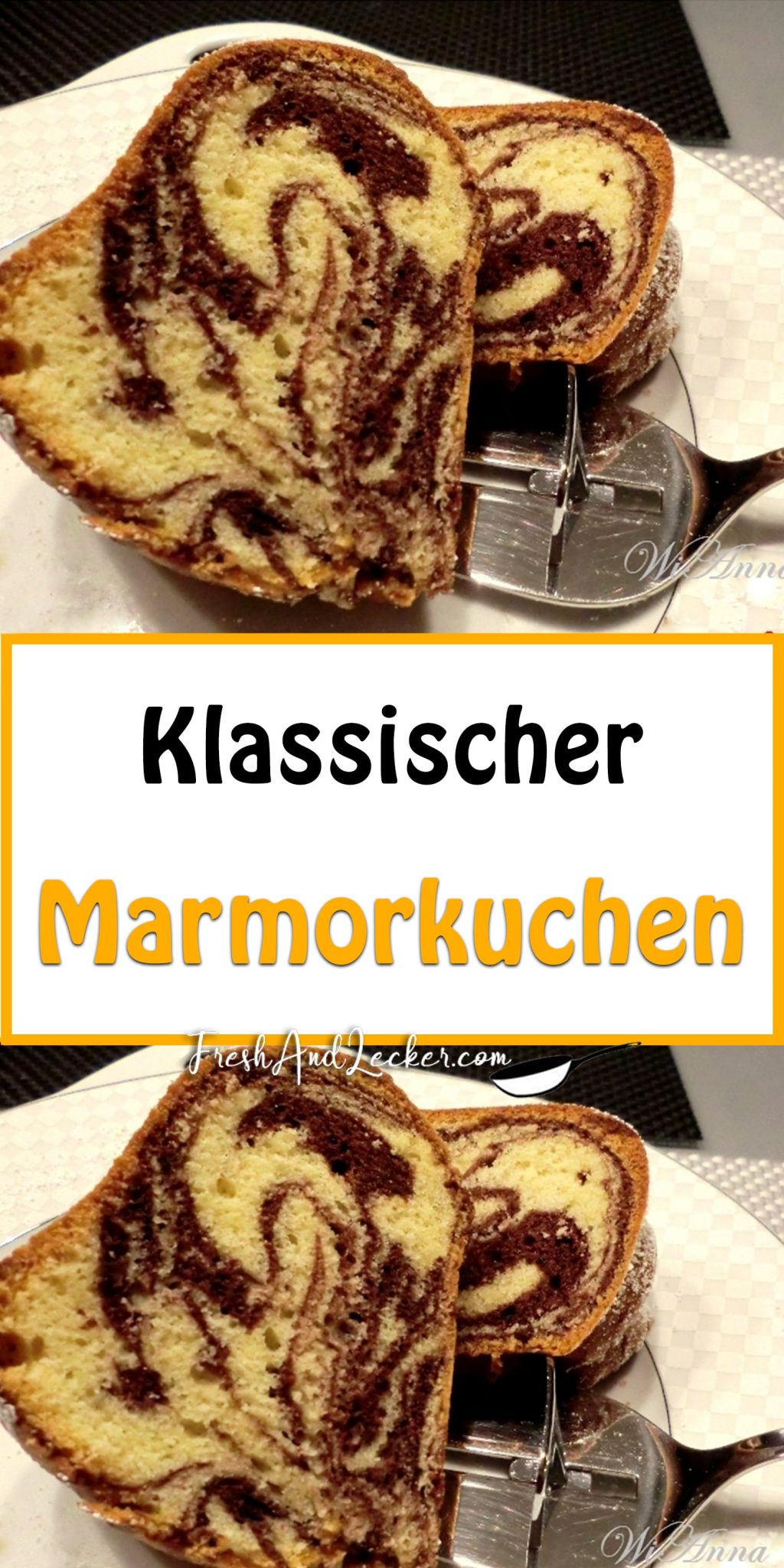 Klassischer Marmorkuchen - Fresh Lecker
