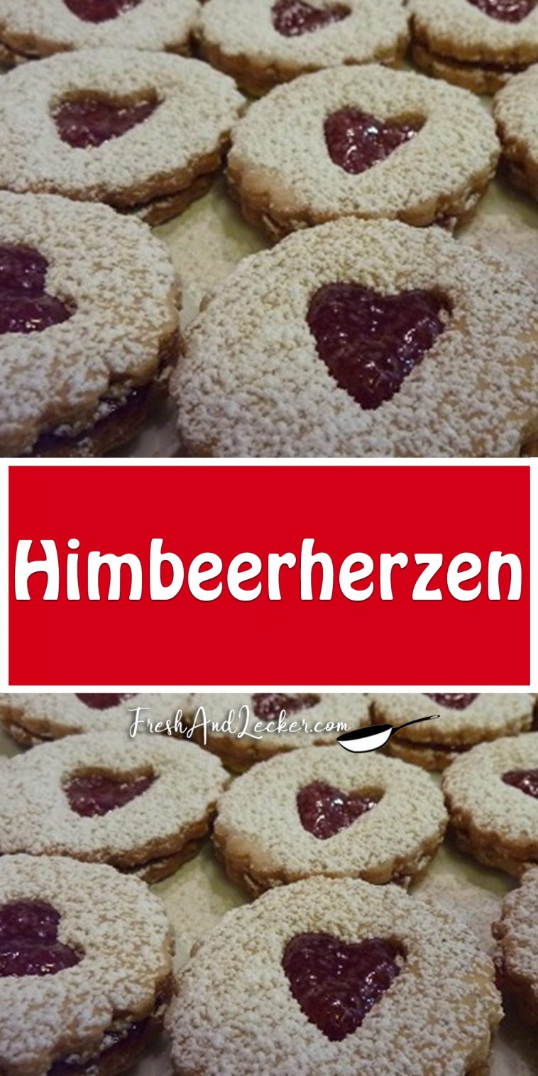 Himbeerherzen - Fresh Lecker