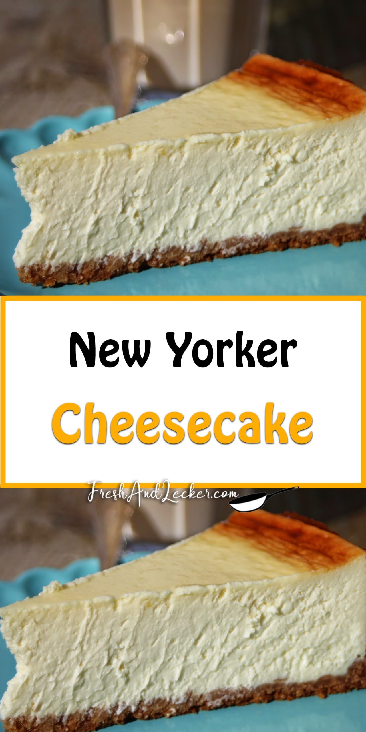 New Yorker Cheesecake - Fresh Lecker
