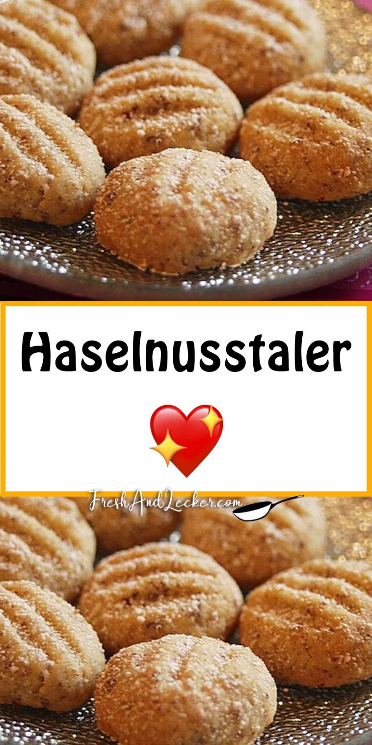 Haselnusstaler - Fresh Lecker