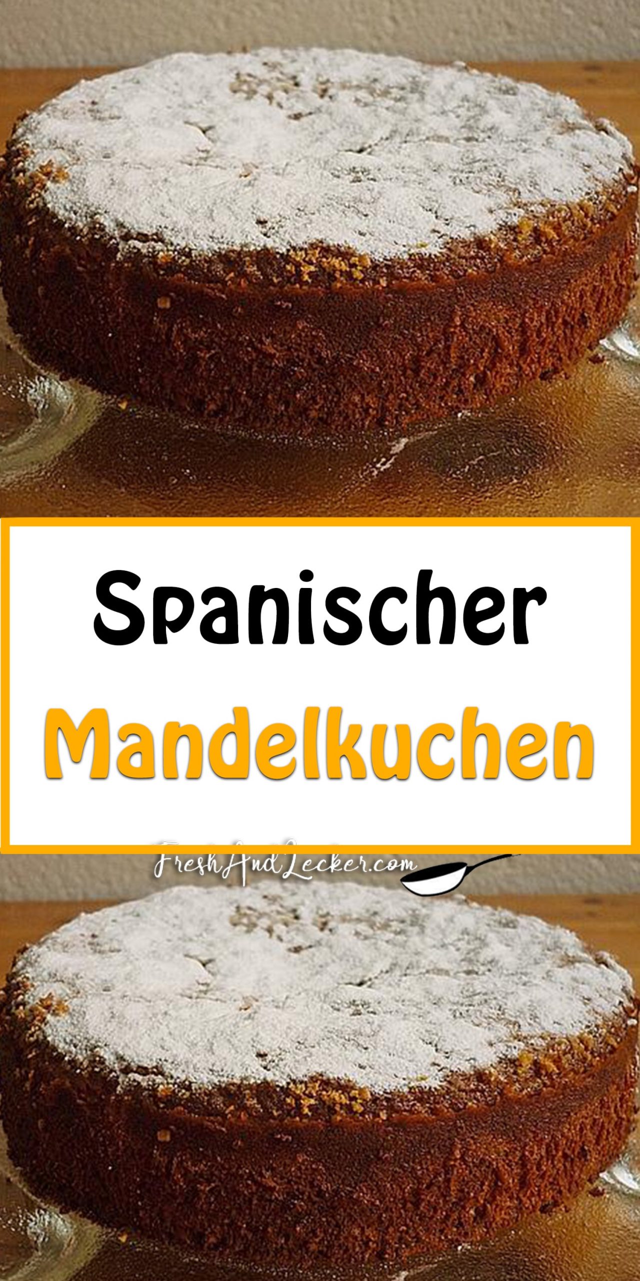 Spanischer Mandelkuchen - Fresh Lecker