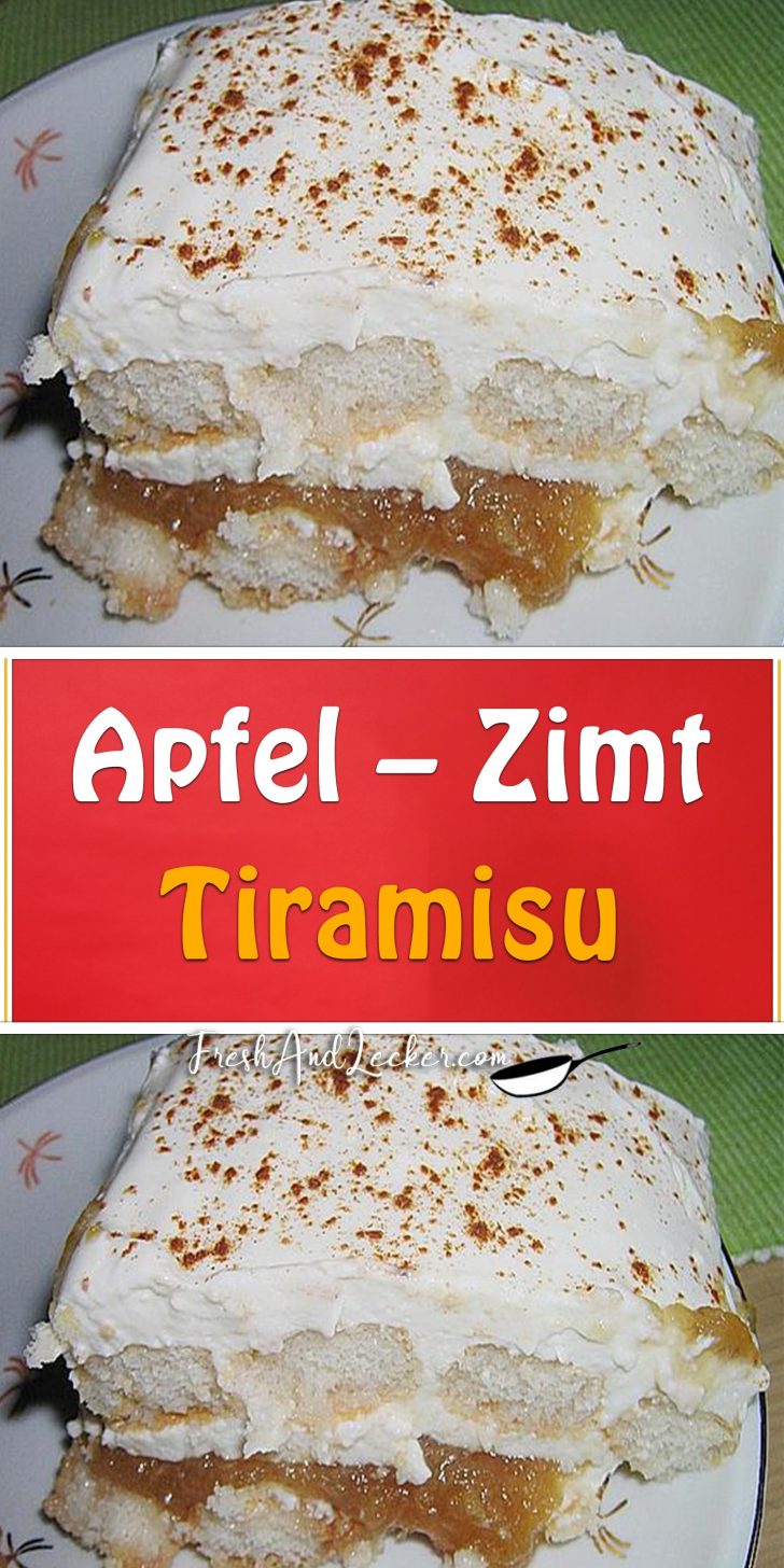 Apfel – Zimt – Tiramisu - Fresh Lecker
