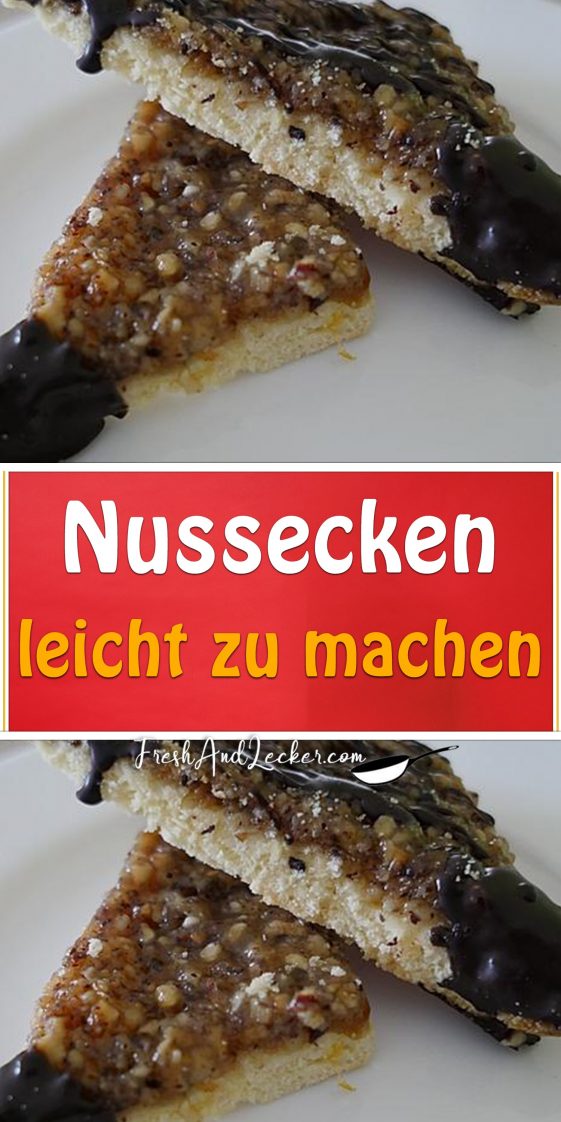 Nussecken - Fresh Lecker